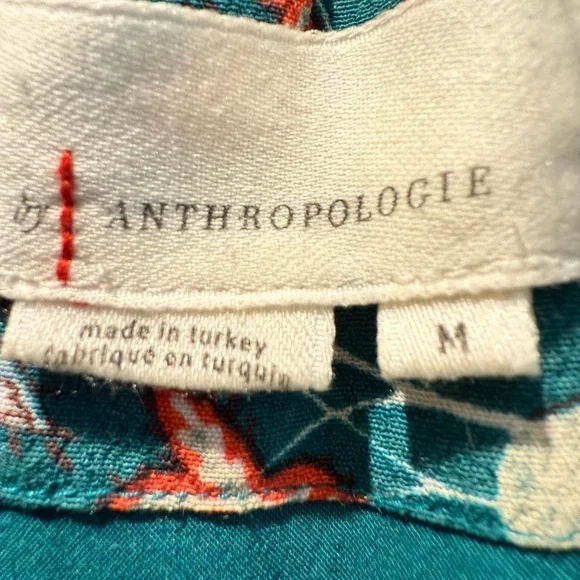 Anthropologie Floral V-Neck Dress - flowy and
fun florals! Has pockets. - Picture 2 of 3